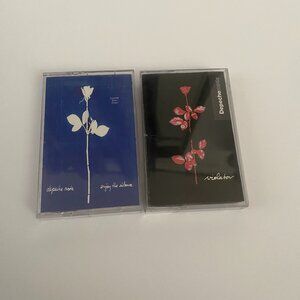vintage depeche mode violator enjoy the silence cassettes